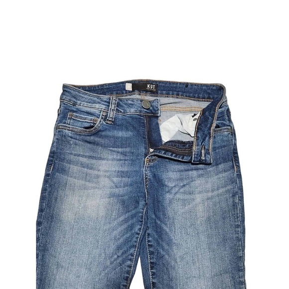 Kut From the Kloth Connie Ankle Skinny Denim Blue Jeans, Size 4 - Picture 6 of 13
